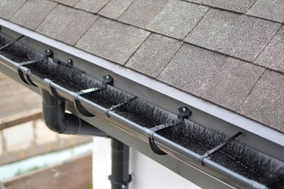 Close-Up of Gutter Cover
